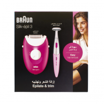 Braun - Silk Epil 3 Epilator &amp; Bikini Trimmer - SE 3420