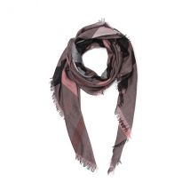 Burberry - Brown and Beige Check Scarf