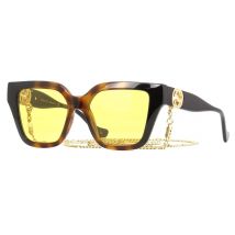 Gucci -GG1023S-004 Women&#039;s Sunglasses Havana/Black/Yellow