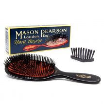 Mason Pearson Large &#039;Extra&#039; Pure Bristle Hair Brush with Cleaning Brush HBB1
