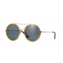 Gucci - GG0061S-004 Glitter Gold/ Blue Women&#039;s Sunglasses
