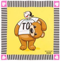 Moschino Boutique Olive Oyl as Toy Bear Scarf - Yellow