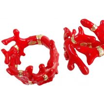 Pasotti Luxury Coral Bracelet - Red