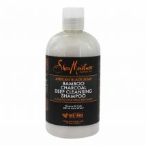 Shea Moisture - African Black Soap Bamboo Charcoal Shampoo (384ml)