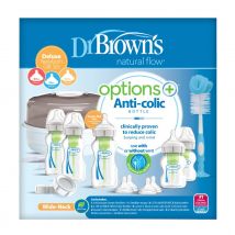 Dr Brown - Natural Flow Options+ Newborn Gift Set (Damaged Box)