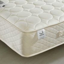 4ft6 Double Quilted Mattress Bamboo Natural Fillings - Mirage Spring