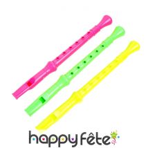 Flûte plastique de 24.5 cm