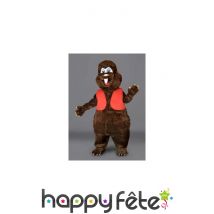 Mascotte taupe (René la taupe)