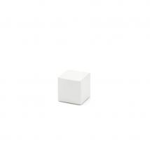 10 boites en carton carrées blanc uni, 5cm