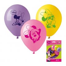 10 Ballons Minnie Mouse