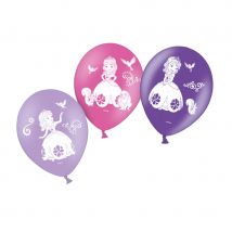 10 ballons princesse Sofia