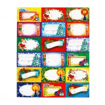 18 étiquettes à cadeaux de Noël