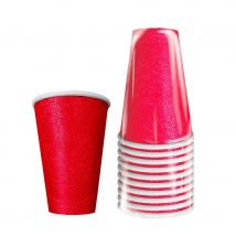 10 gobelets rouges red cups de 50 cl
