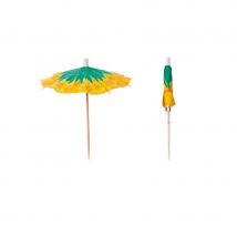 12 parasols à cocktail de 10 cm
