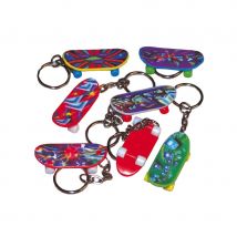 12 porte clefs planche à roulette