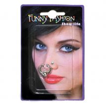 2 Faux piercings de nez