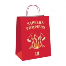 4 Sacs cadeaux sapeurs pompier (4 sacs cadeaux)