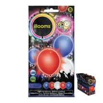 5 ballons led lumineux et colorés (5 ballons)