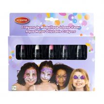5 crayons de maquillage rétractables, enfant (5 crayons)