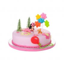5 figurines de Bébé Minnie pour gâteau