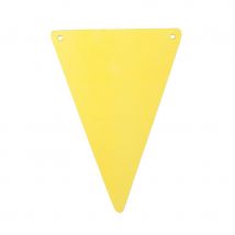 5 fanions jaune Do It Yourself