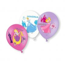 6 ballons princesses Disney