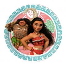 8 assiettes vaiana en carton