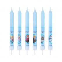 8 Bougies d'anniversaire La Reine des Neiges