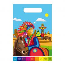 8 sachets cadeau sur le thème Indien