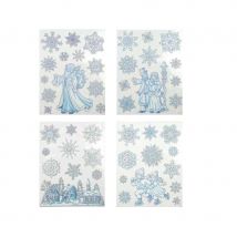 Autocollants décors de Noel pour vitre