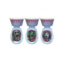 Autocollant monstre pour abbatant de toilette