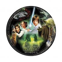Assiettes Star Wars en carton (8 assiettes de 23cm)