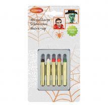 Boite 5 crayons de maquillage halloween (5 crayons)