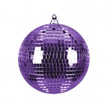Boule à facettes lilas (Argent)