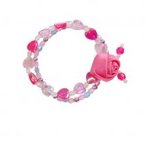 Bracelet avec petite rose pour enfant