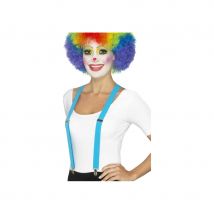 Bretelles bleue de clown (Bleu)