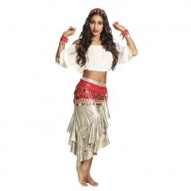 Bandeau, bracelet et ceinture de gitane pour femme