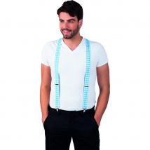 Bretelles bleues et blanches Oktoberfest