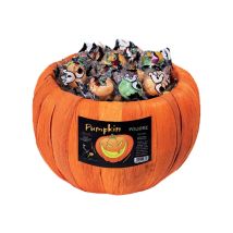 Boîte citrouilles avec bonbons 700g