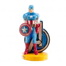 Bougie Captain América décorative