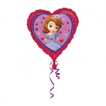 Ballon coeur princesse sofia