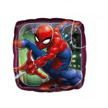 Ballon carré Spiderman de 43cm