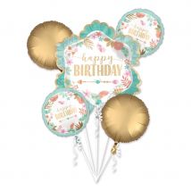 Bouquet de ballons Happy Birthday