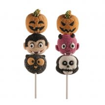Brochettes de bonbons halloween à la guimauve (Guimauve)