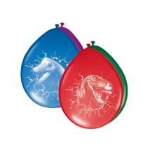 Ballons Dinosaures de 30cm - Lot de 6