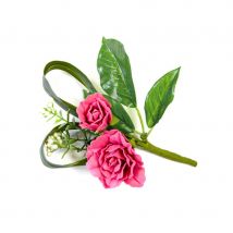 Bouquet de fleurs artificielles fuchsia