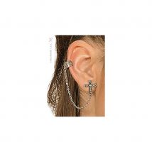Boucles d'oreille gothique (Argenté)