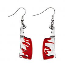 Boucles d'Oreilles Hâches Sanglantes Halloween
