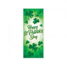 Banderole de porte happy St Patrick Day, 150x76cm
