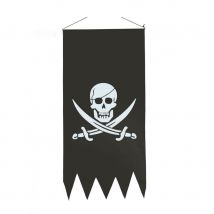 Bannière de pirate, 86 x 43cm